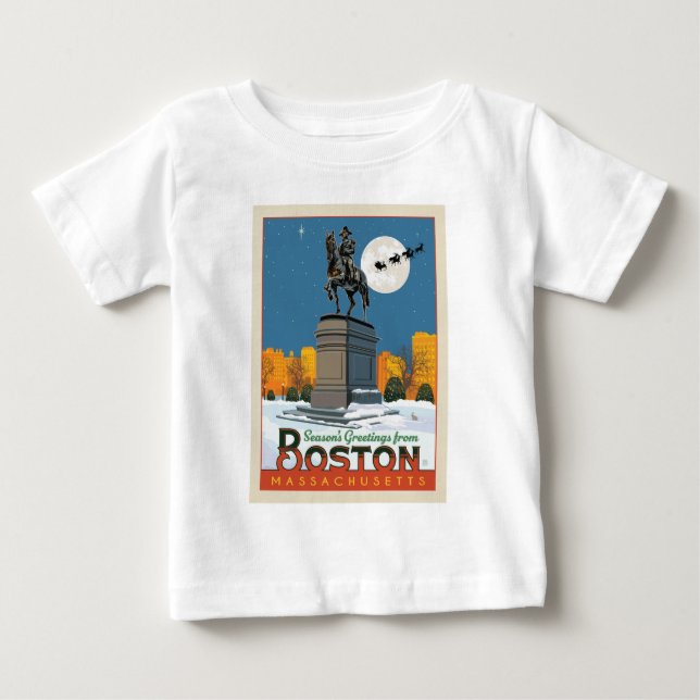 Die Grüße der Saison von Boston Common! Baby T-shirt (Vorderseite)
