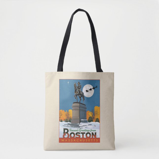 Die Grüße der Saison von Boston Common! Tasche (Vorderseite)