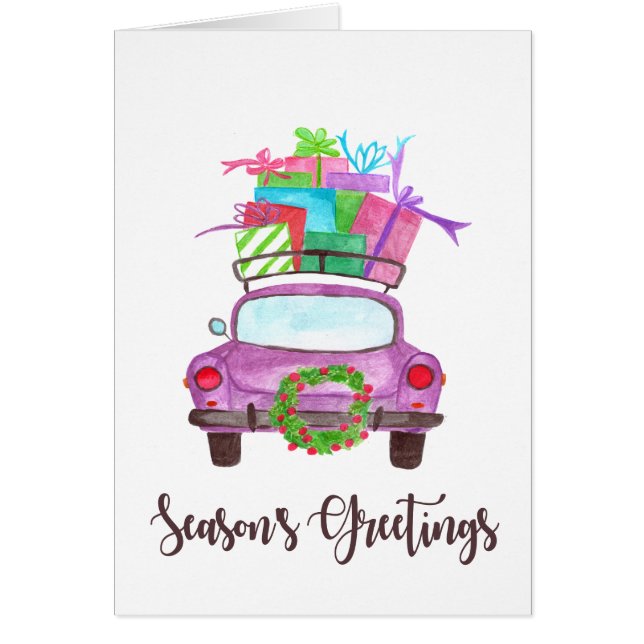 Die Grüße des klassischen Autos in der Saison (Vorne)