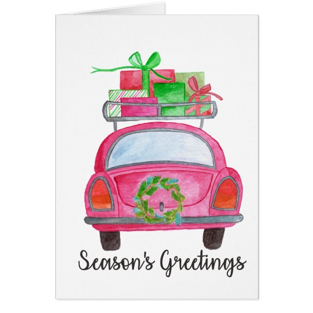 Die Grüße des klassischen Autos in der Saison (Vorne)