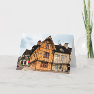 Die Grußkarte des Dolphin House in Troyes France Karte