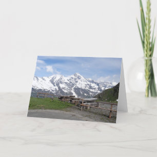 Die Grußkarten der Alpen Karte