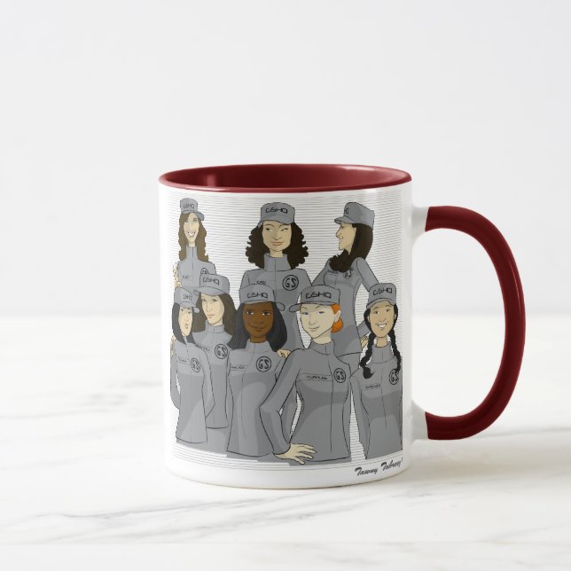 Die gs-Mädchen Tasse (Rechts)