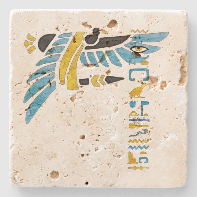 Die Guardians Ibis Steinuntersetzer (Vorderseite)