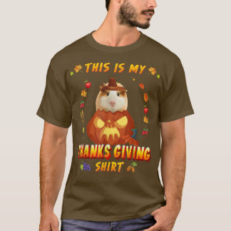 Die Guinea im Kürbisherbst. Das ist mein Than T-Shirt