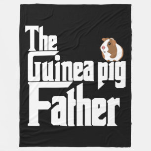Die Guinea Pig Vater Fleecedecke