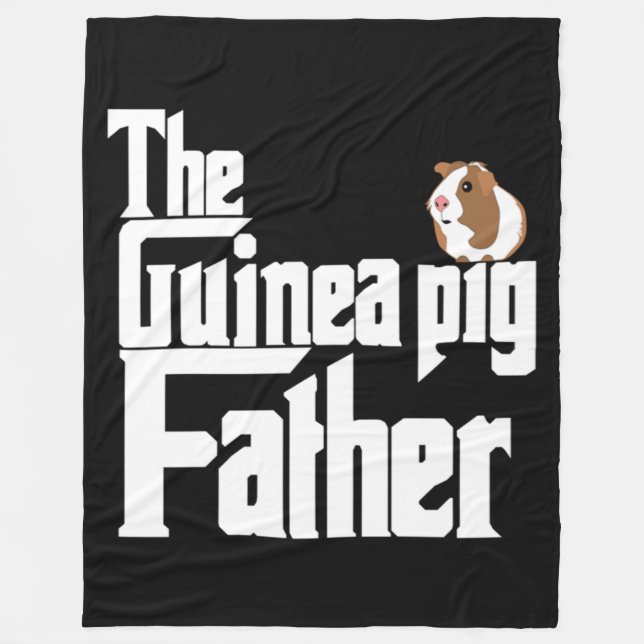 Die Guinea Pig Vater Fleecedecke (Vorderseite)