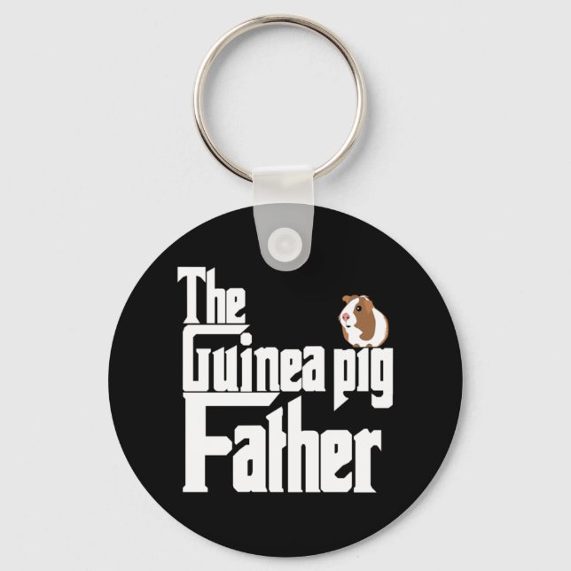 Die Guinea Pig Vater Schlüsselanhänger (Vorderseite)