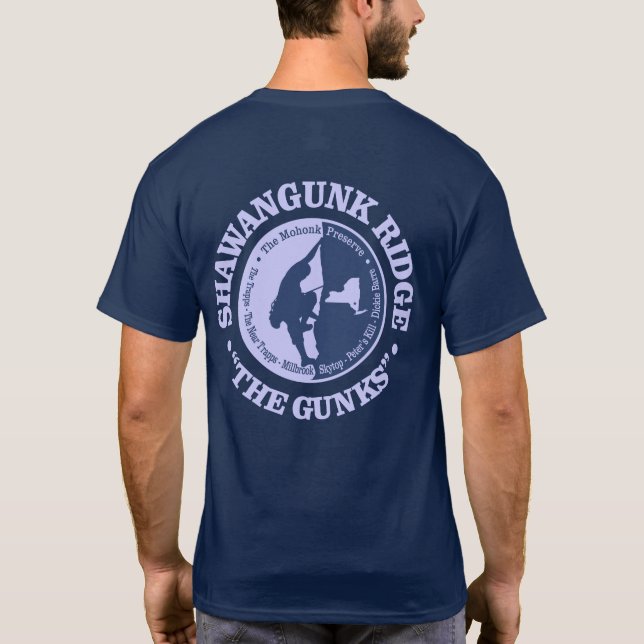 Die Gunks T-Shirt (Rückseite)