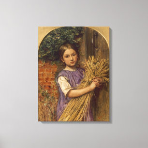 'Die gute Ernte von 1854', 1854 Leinwanddruck
