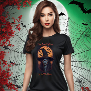 Die Gute Hexe ist auf Urlaub Halloween T-Shirt