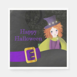Die Gute Hexe und ihr Hut Serviette