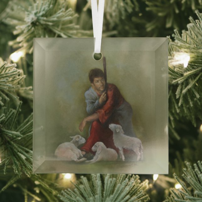 Die gute Hirtenschmuck Ornament Aus Glas (Insitu)