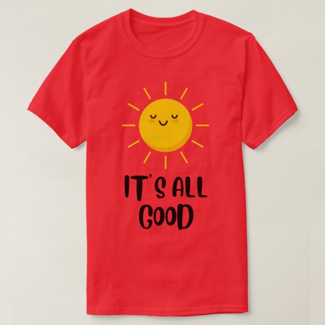 Die gute Sonne T-Shirt (Design vorne)