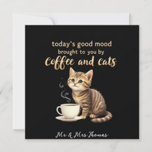 Die gute Stimmung, die Ihnen heute von Kaffee & Ka Einladung