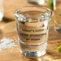 Die gute Stimmung, die Wodka heute gesponsert hat