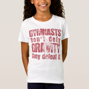 Die Gymnastik-T - Shirt der Kinder