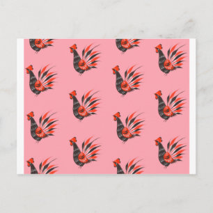 Die Hähne Postkarte