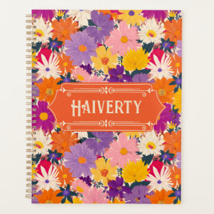 Die haiverty Crowods Modern Floral Planer