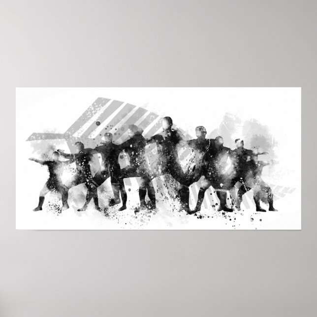 Die Haka Poster (Vorne)