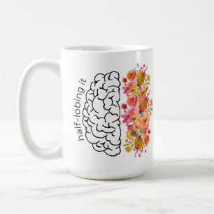 Die halbe Lobby (florale Farben) Kaffeetasse