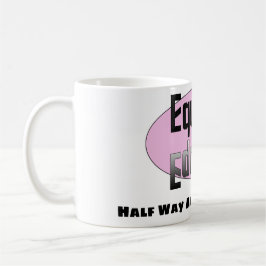 Die halbe Strecke wird es nicht schneiden Kaffeetasse