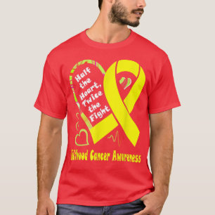Die Hälfte des Herzens ist zweimal im Kampf gegen  T-Shirt