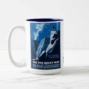 Die Hälfte des Parks ist nach dunkler Tasse