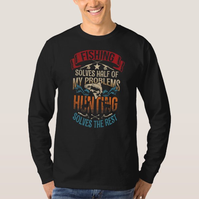 Die Hälfte meiner Probleme mit der Jagd löst die F T-Shirt (Vorderseite)