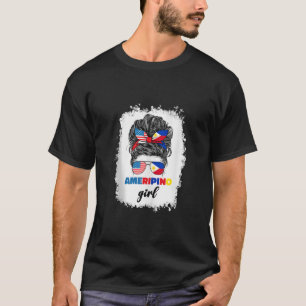 Die Hälfte philippinisch und Amerikas Philippinen  T-Shirt