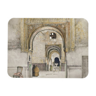 Die Halle der beiden Schwestern (Sala de las dos H Magnet