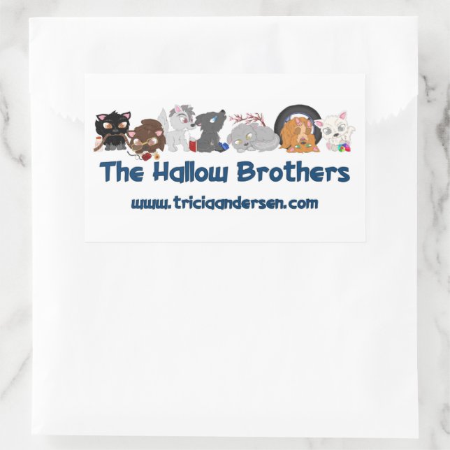 Die Hallow Brothers Chibi Stickers (Tasche)