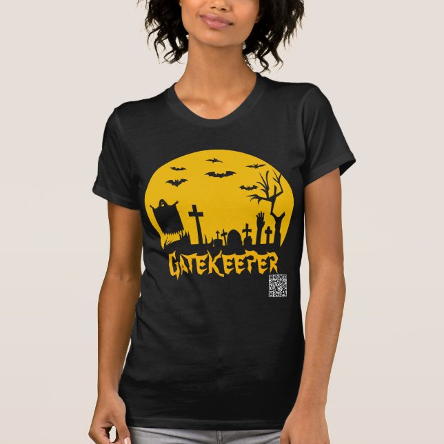 Die Halloween-Gatekeeper-Frauen T-Shirt (Vorderseite)