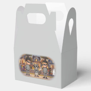 Die Halloween-Waschbär-Banditen Geschenkschachtel