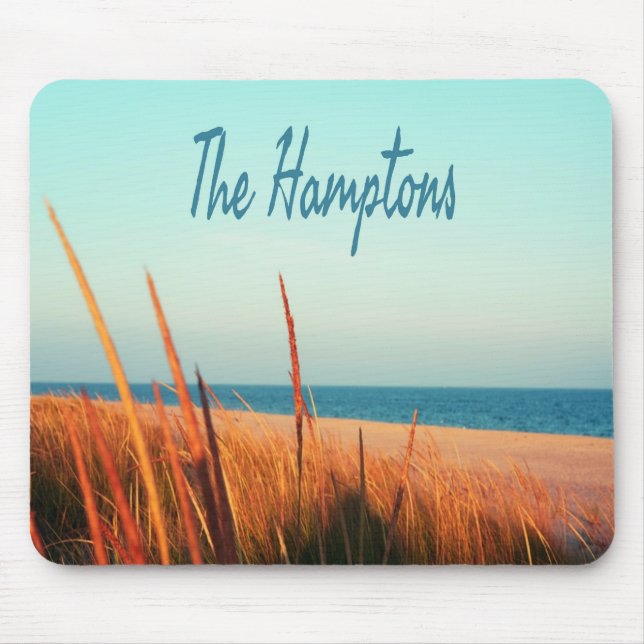 Die Hamptons Beach Long Island New York Mousepad (Vorne)