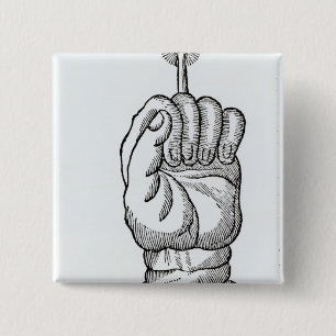Die Hand des Ruhmes Button