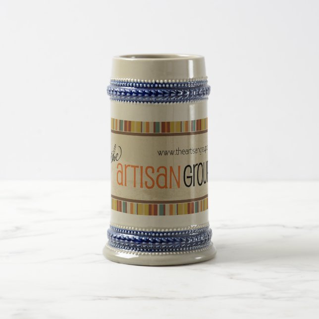 Die Handwerker-Gruppe Stein Bierglas (Mittel)