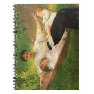 Die Hängematte (von Joseph DeCamp) Notizblock