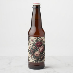 Die Hängenden Gärten des Arkans – Gotische Flora Bierflaschenetikett