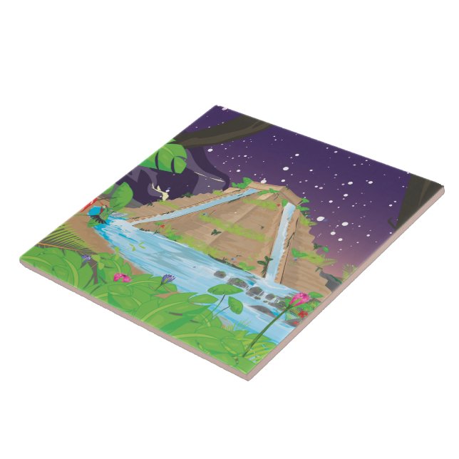 Die Hanggärten von Babylon Fliese (Seite)