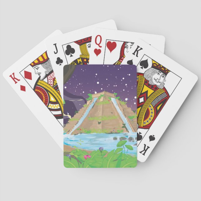 Die Hanggärten von Babylon Spielkarten (Rückseite)