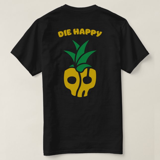 Die Happy T-Shirt (Design Rückseite)