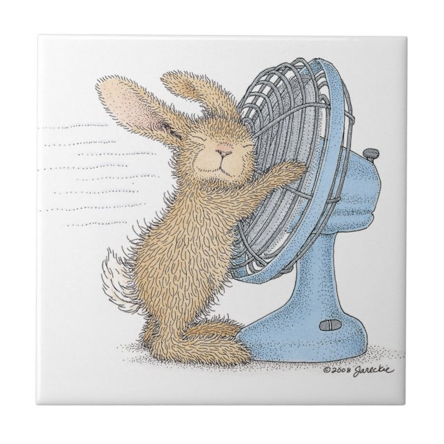 Die HappyHoppers® Keramik-Fliese Fliese (Vorderseite)