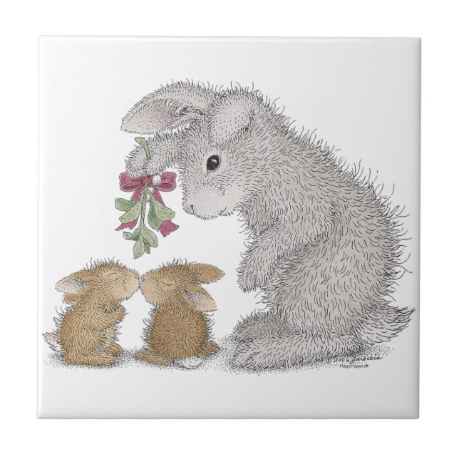 Die HappyHoppers® Keramik-Fliese Fliese (Vorderseite)