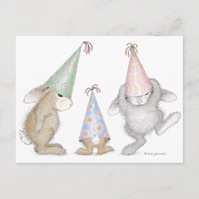 Die HappyHoppers® Postkarte (Vorderseite)