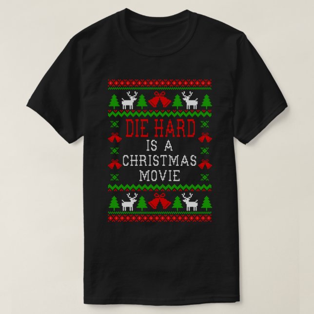 Die Hard Est Un T-Shirt Classique Du Film De Noël (Design devant)