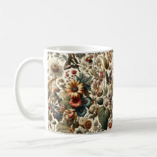 Die Harmonie der Natur: Botanisches nahtloses Must Kaffeetasse
