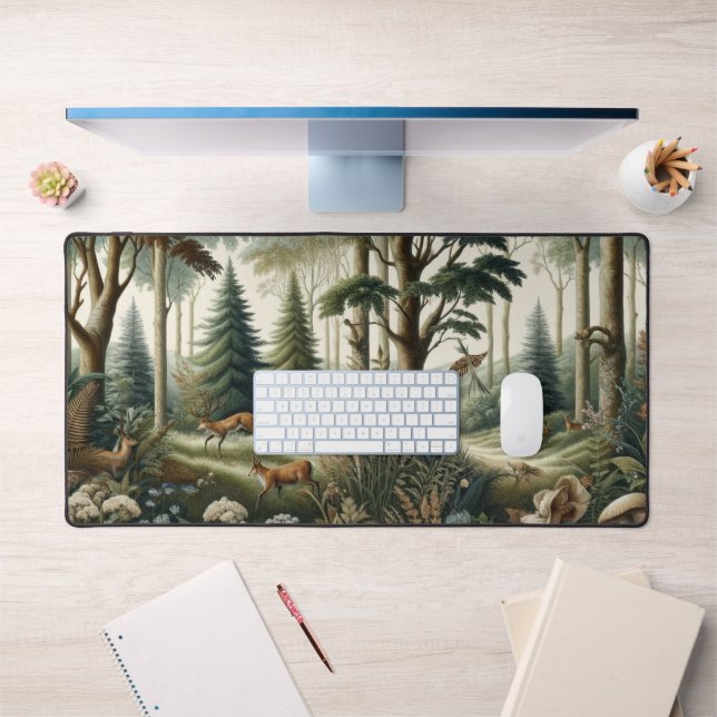 Die Harmonie der Natur: Botanisches nahtloses Must Schreibtischunterlage (Büro 1)