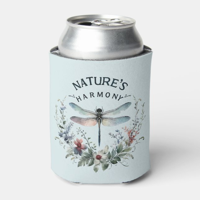 Die Harmonie der Natur - Künstlerische Libelle Dosenkühler (Kanne Vorderseite)