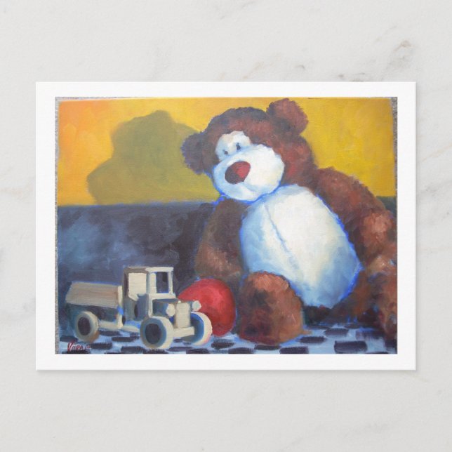 Die harte Nacht Postkarte (Vorderseite)
